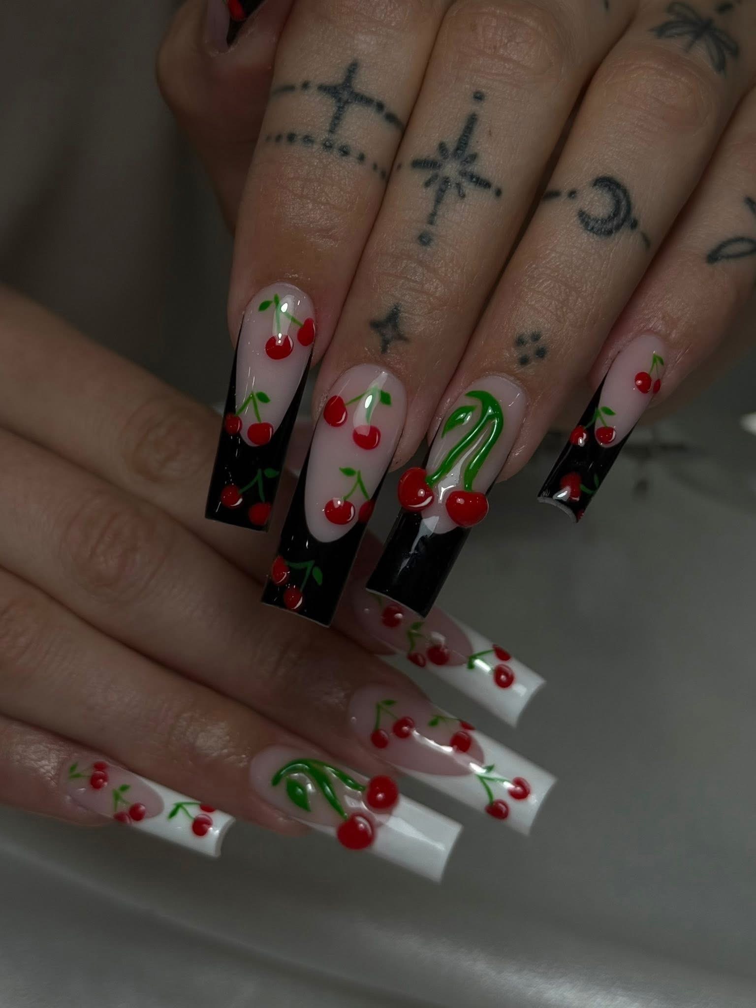 Cherry Art Black French